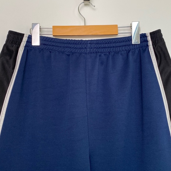 Vintage 90s Maple Leafs Nike Team NHL Shorts Men Small Blue Black Toronto Logo - Picture 3 of 16